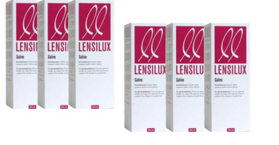Lensilux Saline 6 x 360ml